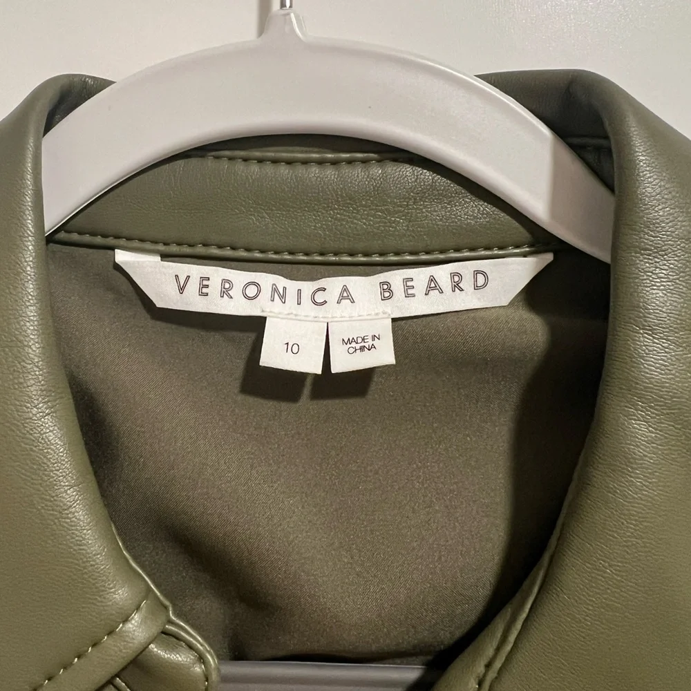 Veronica Beard Ameeta Dress in Green - Picture 3 of 4